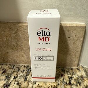 NEW IN BOX Elta MD UV Daily SPF 40 face sunscreen untinted never used!